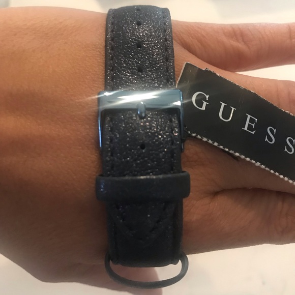 Guess Watch Blue Sparkly Band NIB main image 5
